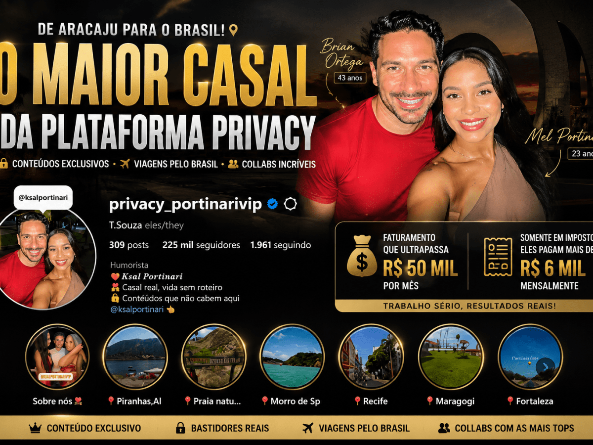Casal de Salvador se consolida como um dos maiores nomes da Privacy no&nbsp;Brasil