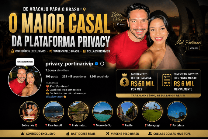 O melhor casal do privacy - Representante forte do nordeste